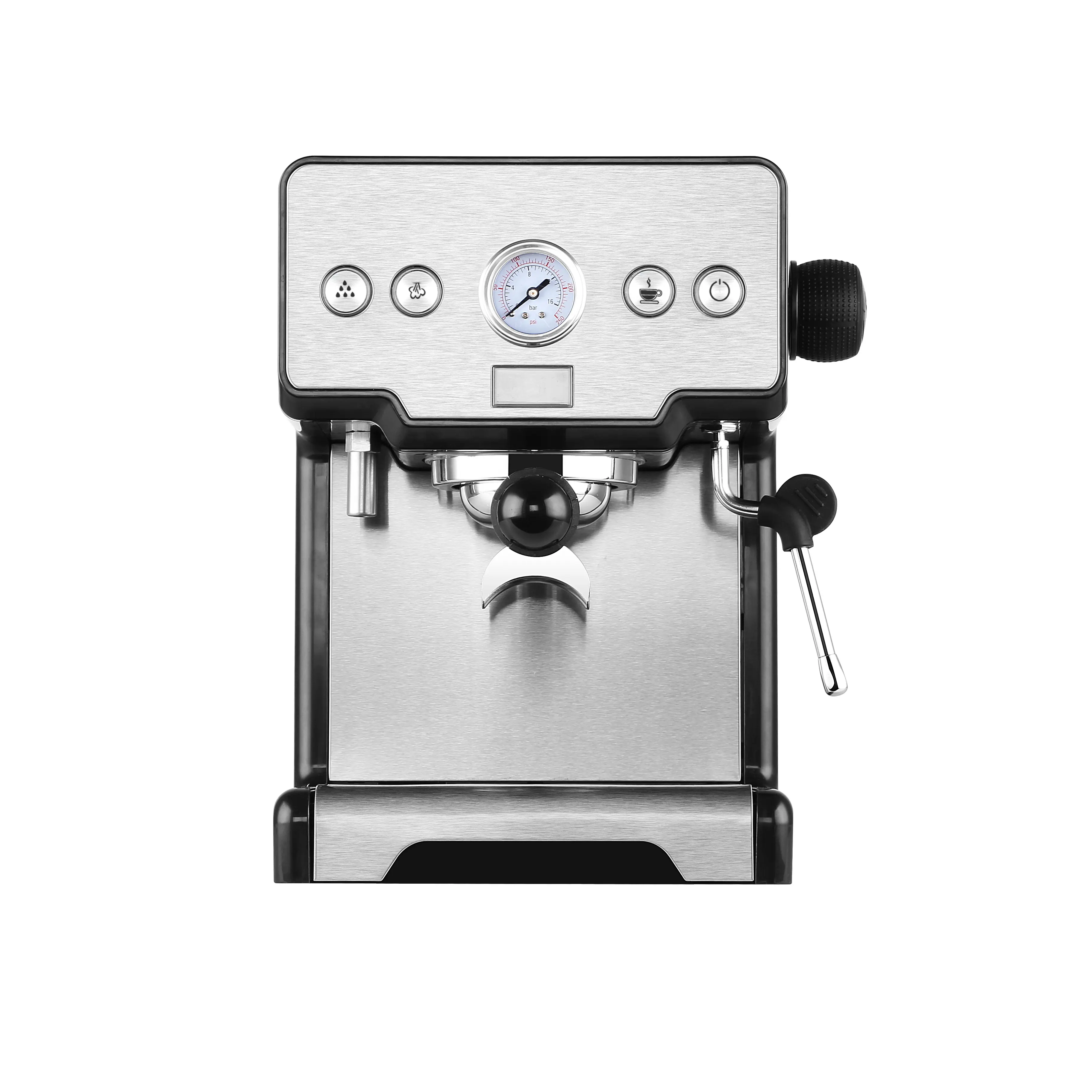 Macchina per caffè Espresso professionale da 15 BAR per uso domestico CRM3605 macchina per Espresso gemilai