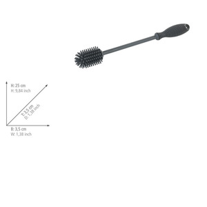 WENKO Spülbürste Sia Silikon Ø 3,5x25cm Blisterkarte - Product Image 2