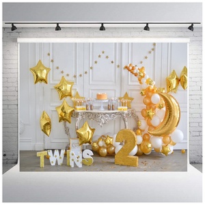 7X5T Chúc Mừng Sinh Nhật Trẻ Em Chủ Đề Phông Nền Rừng Hoang Dã Ánh Nắng Mặt Trời Bữa Tiệc Sinh Nhật Em Bé Tắm Trẻ Sơ Sinh Chụp Ảnh Nền - Product Image 1