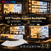 Panneau lumineux matriciel LED flexible et découpable 576 LED à couleur réglable 24V pour rétroéclairage de marbre translucide, onyx et pierre, faible MOQ
