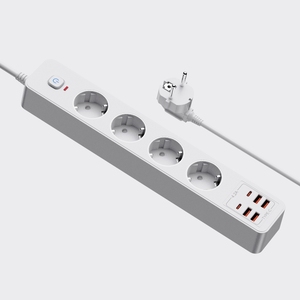 <span class=keywords><strong>Multiprise</strong></span> avec protection contre les surtensions, prise EU, <span class=keywords><strong>multiprise</strong></span> avec <span class=keywords><strong>chargeur</strong></span> <span class=keywords><strong>USB</strong></span> - Product Image 5