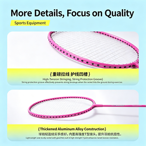 Raquette de badminton en carbone multicouche 3U 85g, puissance extra-élevée, cadre large, poignée adhérente à haute friction, compétition professionnelle - Product Image 5