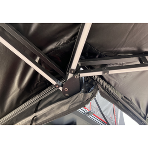 Extension 360° °   Auvent latéral de voiture en forme d'éventail, avec poteaux, tente pour véhicule tout-terrain avec fermeture éclair <span class=keywords><strong>SBS</strong></span> et housse de rangement en PVC - Product Image 2