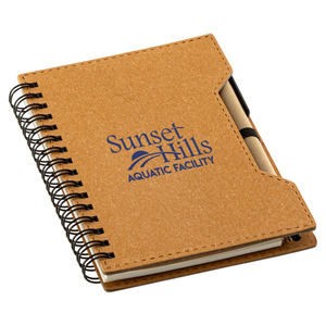 Agenda Personalizada, Cuaderno Espiral Reciclado con Notas Adhesivas y Bolígrafo, Regalo Corporativo Promocional al por Mayor, Diario Personalizado - Product Image 1