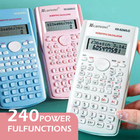Machine à calculer professionnelle 240 fonctions 12 chiffres meilleure vente fournitures scolaires de bureau calculatrice scientifique pour les enfants