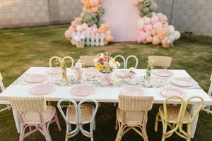 Chaise enfant en rotin moderne faite à la main OEM avec caractéristiques de sécurité pour événements hôteliers, siège enfant en osier tressé à la main pour fêtes d'anniversaire - Product Image 5