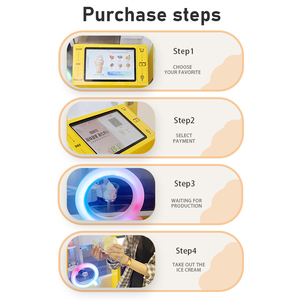 Không người lái 24 giờ tự phục vụ băng máy bán hàng tự động Robot Kem Máy bán hàng tự động - Product Image 5