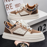 Baskets Homme Tendance 2026 Nouvelle Collection Rétro Respirantes Confortables Polyvalentes Sport Décontracté à Lacets en Maille Antidérapantes Haut de Gamme Mode