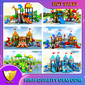 TRUST Équipement <span class=keywords><strong>de</strong></span> parc d'attractions extérieur pour enfants et parents, toboggan arc-en-ciel en acier et plastique, capacité 100-500 kg - Product Image 6