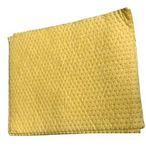 Alas Penyerap Kuning Polipropilena Melt Blown Bantalan Penyerap Kimia 40cm*50cm 60L/kantong 6kg/kantong - Product Image 2