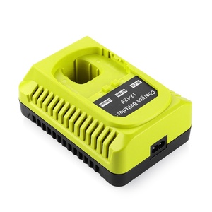 <span class=keywords><strong>Chargeur</strong></span> de batterie de remplacement pour batteries <span class=keywords><strong>Ryobi</strong></span> P117 P118 à double chimie (lithium/nickel-cadmium/nickel-hydrure de métal) - Product Image 1
