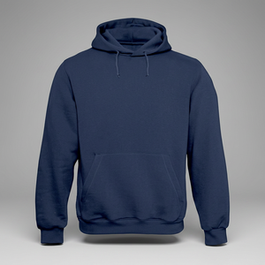 Wholesale Men's Embroidered Custom Design French Terry <b>Hoodie</b> Polyester Cotton Comfortable Breathable <b>Lightweight</b> <b>hoodie</b> - Product Image 4