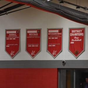 Banderas Deportivas Personalizadas de Gran Tamaño <span class=keywords><strong>para</strong></span> Gimnasio, de Poliéster Sublimado, <span class=keywords><strong>para</strong></span> Colgar en Paredes y Techos - Product Image 6