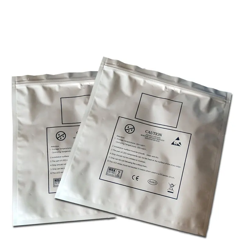 Антистатический пакет из алюминиевой фольги для полупроводниковой упаковки/ESD алюминиевый влагозащитный пакет