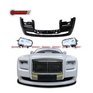 ชุดแต่งกันชนหน้ารถยนต์ Rolls Royce Ghost รุ่นเก่าเป็นรุ่นใหม่ สไตล์เจเนอเรชั่นที่ 2 พร้อมไฟหน้า ปี 2010-2014 - Product Image 1