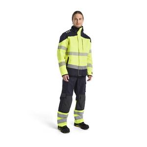 BLAKLADER - 4948156033894XL Multinorm Chaqueta Softshell Hi-vis Amarillo/Azul marino-EAN 7330509787298 ROPA DE TRABAJO RESISTENTE A LLAMAS - Product Image 3