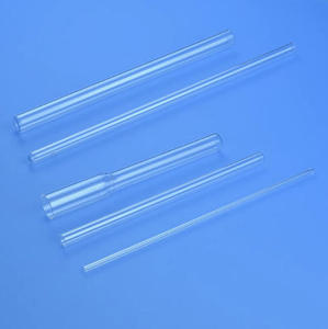 Sphérique en forme de U Quartz Bet Échantillon Tube Tube à essai Entonnoir Piège à froid Tube Convient pour Maiqike <span class=keywords><strong>Baier</strong></span> BELSORP-Max Mini - Product Image 1