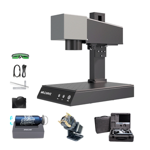 Machine de marquage laser à fibre portable M1 intelligente de bureau, nouvelle génération, haute précision pour acrylique et métal, compatible DXF/AI/DST H, fournie directement par l'usine - Product Image 1