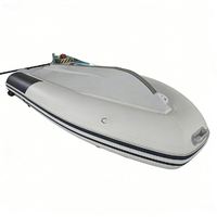 Bateau semi-rigide en aluminium de 3,2 m pour 5 personnes avec compartiment de rangement avant étanche en aluminium, luxe offshore, fournisseur chinois pour commandes en gros
