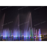 Pompe à fontaine DMX DC24V avec contrôleur pour fontaine musicale extérieure, étang, danse de l'eau