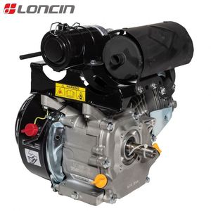 Motor de gasolina Loncin 168F-2H de 4 tiempos refrigerado por aire, apisonadora de un solo cilindro de 196 cc, arranque a patada, 6.5 HP, maquinaria de ingeniería - Product Image 5