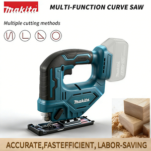 เครื่องมือไฟฟ้าแบบมือถือระดับมืออาชีพ แรงสั่นสะเทือนต่ำ พร้อมด้ามจับตามหลั<span class=keywords><strong>ก</strong></span>สรีรศาสตร์เพื่อการใช้งานเป็นเวลานาน เหมาะสำหรับงานตัดไม้ เลื่อย<span class=keywords><strong>จิ๊</strong></span><span class=keywords><strong>ก</strong></span><span class=keywords><strong>ซอ</strong></span><span class=keywords><strong>ว์</strong></span>ไฟฟ้า <span class=keywords><strong>Makita</strong></span> DJV182 - Product Image 4