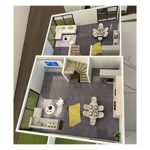 Maqueta Arquitectónica <span class=keywords><strong>de</strong></span> Casa Moderna, Plástico Duradero, Detalles Exteriores para Diseño, Exhibición y Promoción <span class=keywords><strong>de</strong></span> Ventas - Product Image 6