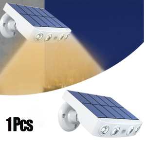 IP65 Solar Wall <b>Light</b> Outdoor <b>LED</b> Street Lamps PIR Motion <b>Sensor</b> Waterproof Pathway Spotlight for Patio Yard Garden Solar Lamp - Product Image 2
