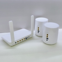 Personalización de Fábrica, Soporte de Malla, Doble Banda 2.4G y 5G, 3000Mbps WiFi6 ONU XPON con Antenas de 7dBi para FTTR