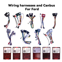 Panneau de navigation pour lecteur d'autoradio 9 pouces Canbus Android Cadre d'écran d'autoradio pour Ford Ranger 2008-2012