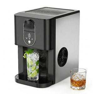 Machine à glaçons automatique intelligente pour comptoir, 20 kg/24h, distributeur rapide en acier inoxydable, pour la maison, le commerce, le bar, faible bruit, CE - Product Image 2