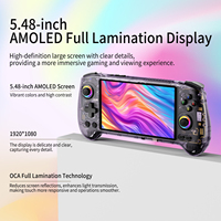 Nueva Consola Portátil Anbernic RG557 con Sistema Android 14, Compatible con RixelHK (Descargador de Juegos), Permite Jugar en Línea para Dos Personas