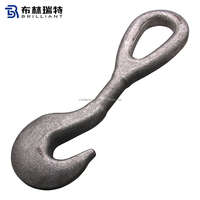 Vente directe usine – Crochet d'extension et pièces de fixation en acier de haute qualité pour conteneurs, tige de connexion et tige d'extension pour pont de fixation