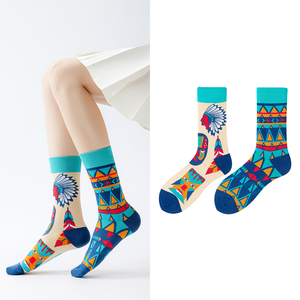 Offre Spéciale Hommes Femmes Chaussettes Chaussettes Funky Novelty Cartoon Soft Chaussettes en coton dépareillées - Product Image 6