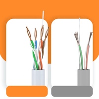 Câble réseau CAT6 de haute qualité, 8 paires, gaine en PVC UTP, câble Internet en cuivre 305M