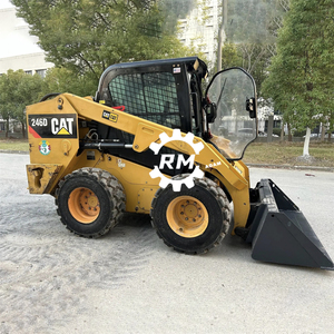 Cargadora CAT 246D Usada en Excelentes Condiciones al Precio Más Bajo, CAT246D 246C 236D 236C 226B 226B2 262D Maquinaria de Segunda Mano con Ruedas - Product Image 3