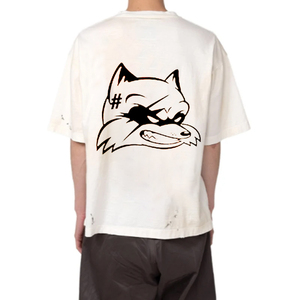 Diznew Phổ Biến Thiết Kế In Á<span class=keywords><strong>o</strong></span> Thun Nam Hip Hop Drop Shoulder Á<span class=keywords><strong>o</strong></span> Phông Hình Học <span class=keywords><strong>Sudoku</strong></span> Trắng T-Shirt - Product Image 5