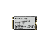 Vaseky OEM Hard drive antarmuka tipe M.2 NVME PCIE M.2 2242 Nvme SSD 512GB 1TB untuk Laptop