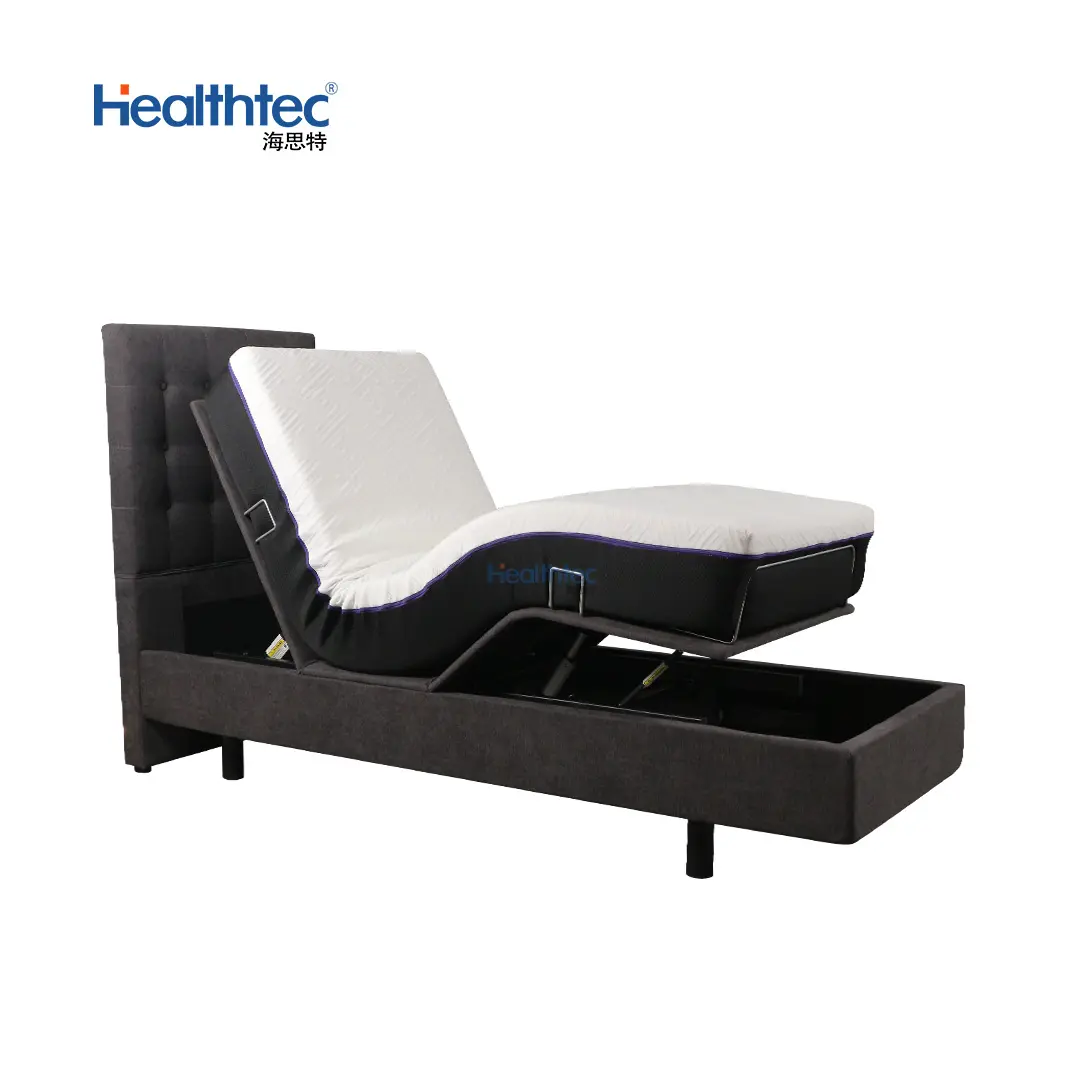 Healthtec-cama ajustable Okin, marco de cama eléctrico ajustable
