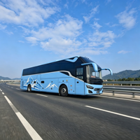 Nouvel autobus interurbain diesel 49 places, moteur 375 CV, autonomie 700 km, suspension pneumatique, conduite à gauche, transmission manuelle, autocar de ligne urbaine BRT