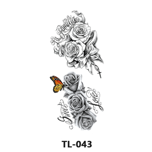 Kadınlar için özelleştirilmiş yeni ürünler 3d seksi yetişkin su geçirmez vücut dövme etiketi - Product Image 4