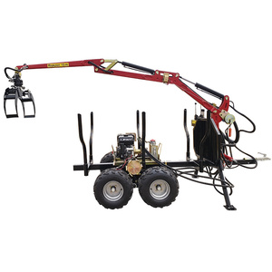 Tractor y grúa de troncos a gasolina, remolque de troncos ATV para uso doméstico <span class=keywords><strong>forestal</strong></span> y granja, nueva condición usada disponible - Product Image 4