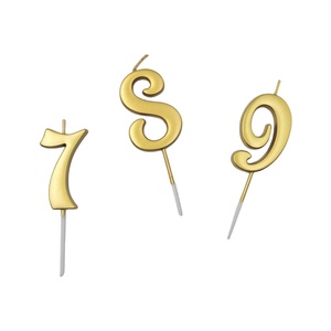 <span class=keywords><strong>Velas</strong></span> Numéricas Metálicas Doradas al por Mayor, Forma <span class=keywords><strong>de</strong></span> 0-9, Caja Individual, <span class=keywords><strong>Velas</strong></span> <span class=keywords><strong>de</strong></span> <span class=keywords><strong>Cumpleaños</strong></span> para Decoración <span class=keywords><strong>de</strong></span> Pasteles - Product Image 4