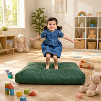 Équipement indispensable pour salle sensorielle : tapis de sécurité souple pour gymnastique, tapis de chute sensoriels personnalisés pour enfants avec housse antidérapante lavable
