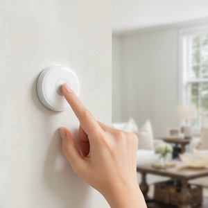 Bouton intelligent multi-IR sans fil à liaison Zigbee en ABS pour les soins personnels des personnes âgées, système de sécurité domestique, volume réglable - Product Image 6