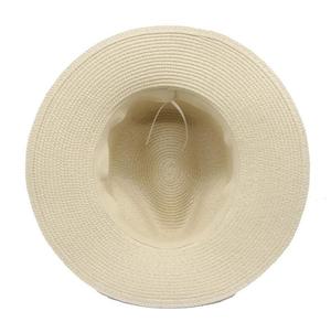 2023082077 papier paille hommes femmes <span class=keywords><strong>plage</strong></span> bord chapeau chapeaux de soleil - Product Image 4