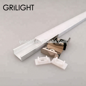 Profils d'extrusion en aluminium en forme de V et en forme de U pour barre lumineuse LED, profil en aluminium pour bande LED - Product Image 3