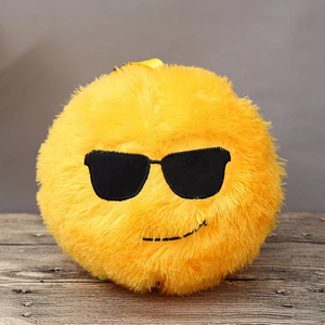 Fuzzy Plüsch <span class=keywords><strong>ball</strong></span> 9 Zoll <span class=keywords><strong>Crazy</strong></span> Faced Gefüllte Pelz Kleine Monster Flauschiges Spielzeug - Product Image 3