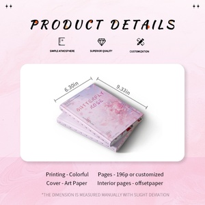 สมุดภาพปกสีสันสดใส ขอบพิมพ์ลายแฟนซี เข้าเล่มแบบเย็บกี่ กระดาษคุณภาพสูง พิมพ์แบบส่วนตัว ขนาด A5 - Product Image 5