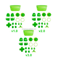 Kit de remplacement complet de boutons translucides et de joysticks pour manette PS5 V1.0/V2.0/V3.0